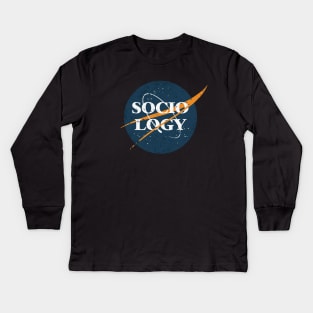 Sociology Kids Long Sleeve T-Shirt